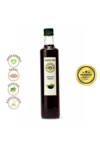 Karadut Sirkesi - Doğal Ev Yapımı 500 ml