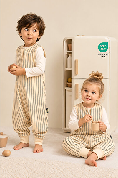 Pine Baby Home 1.0 TOG %100 Pamuk Bebek Uyku Tulumu OEKO-TEX Standard 100 - H...
