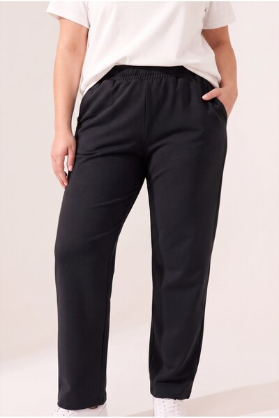 RMG Pantaloni de trening marimi mari negri