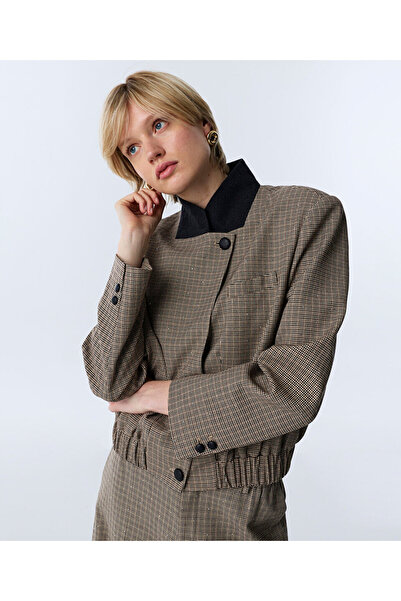 Twist HOTFIX'Lİ KAZAYAĞI DESEN BLAZER