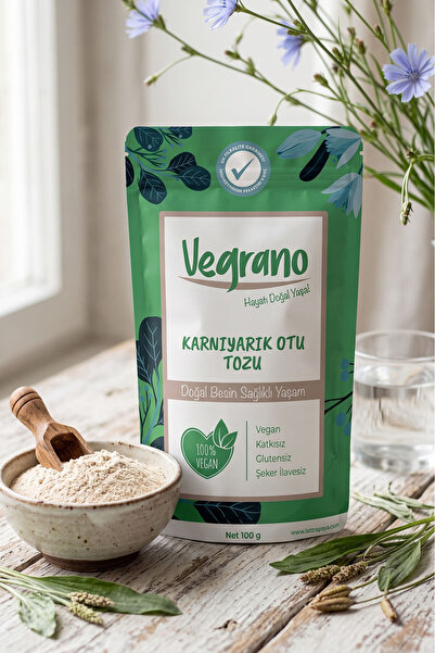 Vegrano Karnıyarık Otu Tozu Psyllium Tozu  100gr