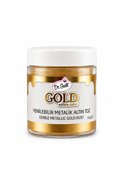 Dr. Gusto Metalik Toz 10 gr - Altın