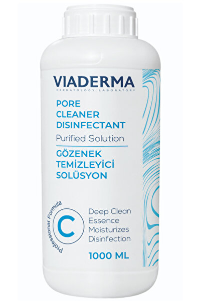 Viaderma Hydrafacial Gözenek Temizleyici Solüsyon 1000 ml - Niacinamide, Sali...