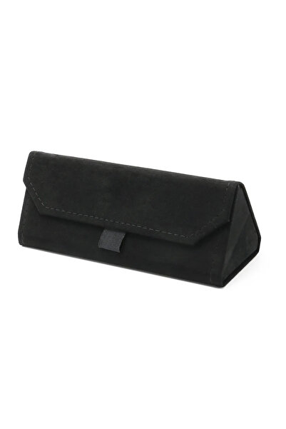 Choice black European Hot velvet triangle folding glasses Women case Elegant ...