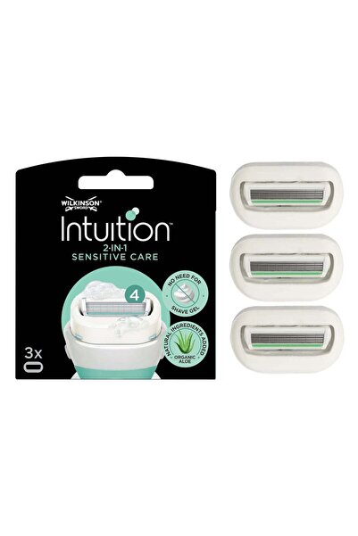 Wilkinson Σετ 3 ανταλλακτικών λεπίδων ξυραφιού Sword Intuition Sensitive Care...