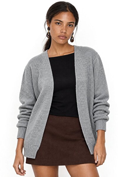 Hiccup MIXRAY Oversize Fitilli Örme Hırka