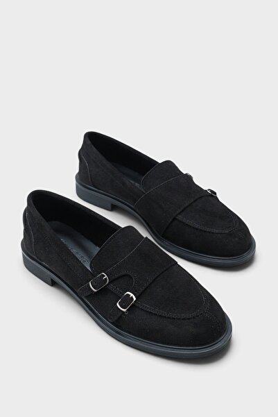 Capone Outfitters Stephine Double Buckle Women's Loafer Shoes
