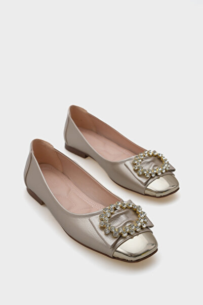 Capone Outfitters Adriana 058 Women's Stone Ballerinas