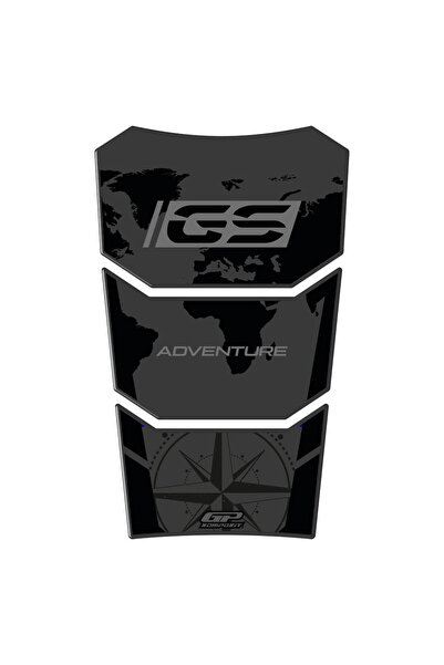 GP KOMPOZİT BMW R 1200 GS / R 1250 GS ADV 2013-2024 Uyumlu Tank Pad Siyah