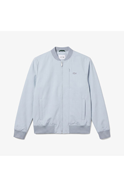 Lacoste Erkek Regular Fit Hakim Yaka Açık Mavi Bomber Ceket