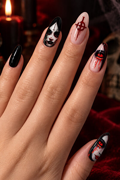 New Obsessions Halloween Cadılar Bayramı Tırnak Sticker Nail Art Süsü