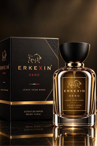 ERKEXİN Hero Extrait De Parfum 100 ML Extrait de Erkek Parfüm – Vanilyalı, Ba...
