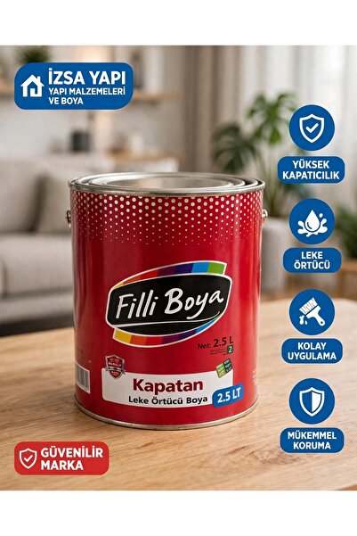 Filli Boya Kapatan Leke küf is Örtücü Sentetik Boya 2.5L