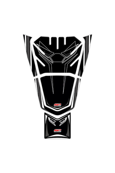 GP KOMPOZİT Honda PCX 125 2021-2024 Uyumlu Yeni Seri Tank Pad Gri