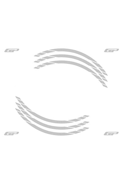 GP KOMPOZİT Honda PCX 125 / 150 2014-2026 Uyumlu Yeni Seri Jant Şeridi Reflek...