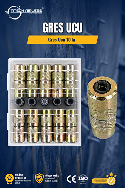 Titech Airless Sprey Teknolojileri Gres Ucu 10'lu