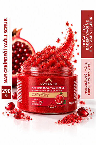 LOVECRA Body Scrub El Bakım Ve Ölü Derilerden Arındırıcı Onarıcı Vucüt Peelin...