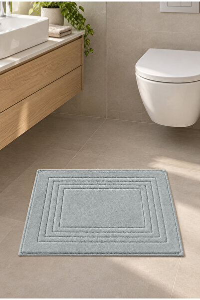 Cotton Crafty Pamuk Dokuma Banyo Paspası Vera 60x50 Cm GRİ