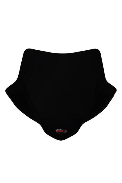 GP KOMPOZİT Bajaj Pulsar NS 200 2011-2024 Uyumlu Spor Cam Siyah 30 cm