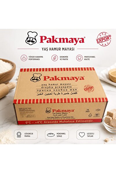Pakmaya Yaşmaya 1 Koli 24 Adet