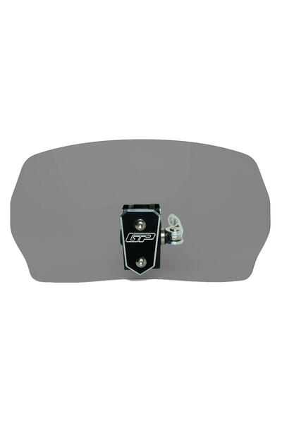GP KOMPOZİT DFK005 Universal Tek Bağlantılı Asansörlü Deflektör Füme Siyah Ap...