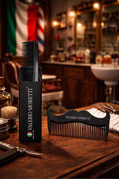VALERIO MORETTI Premium Bıyık & Sakal & Saç Şekillendirme Seti