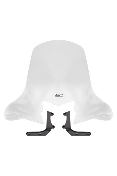 GP KOMPOZİT Honda Dio 2021-2025 Uyumlu Ön Cam Şeffaf 58 cm