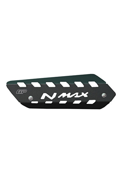 GP KOMPOZİT Yamaha NMAX 125 / 155 2015-2020 Uyumlu Egzoz Koruma Kapağı Siyah