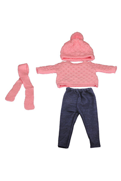 Choice CL-0151-3 Doll Clothes Set For 18 Inches American Dolls Sweater+Hat+Pa...