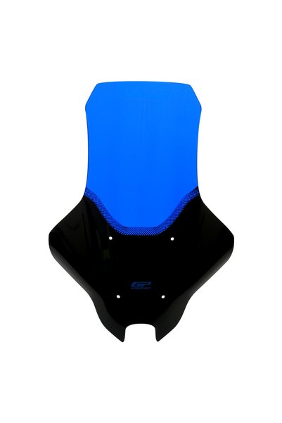 GP KOMPOZİT Yamaha NMAX 125 / 155 2025-2026 Uyumlu Baskılı Ön Cam Mavi 70 cm