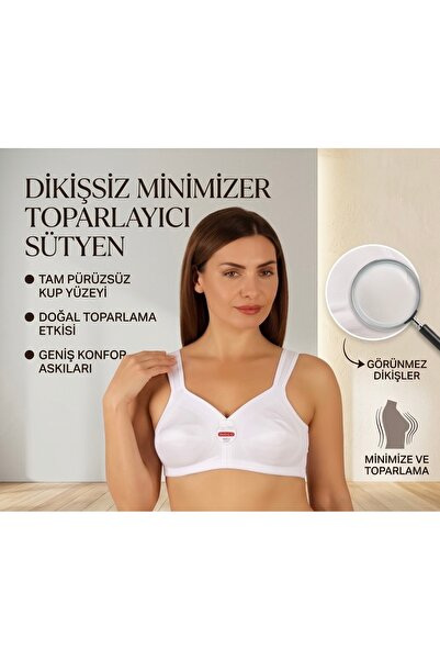 D.O.G.L. Toparlayıcı/minimizer Sütyen BEYAZ