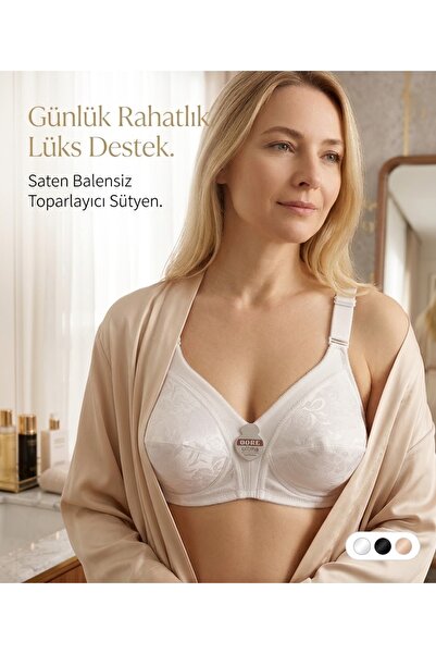 D.O.G.LL Saten Balensiz Desenli Toparlayıcı Sütyen