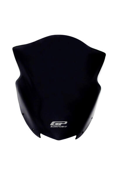 GP KOMPOZİT Bajaj Dominar 250 / 400 2017-2024 Uyumlu Kısa Ön Cam Siyah 37 cm