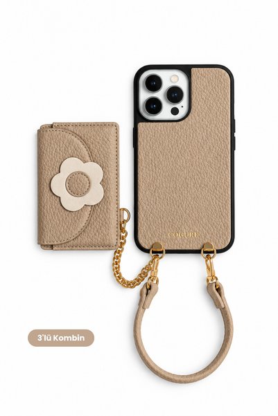 Cogure محفظة هيرا iPhone 16 Pro Max المتوافقة مع MagSafe ذات التصميم الزهري، ...