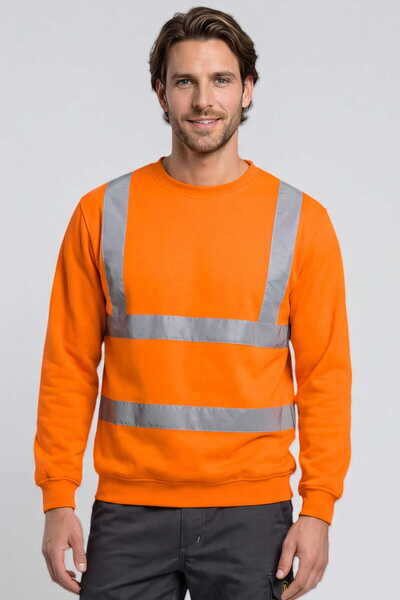 Hi-Vis Reflektörlü Sweatshirt