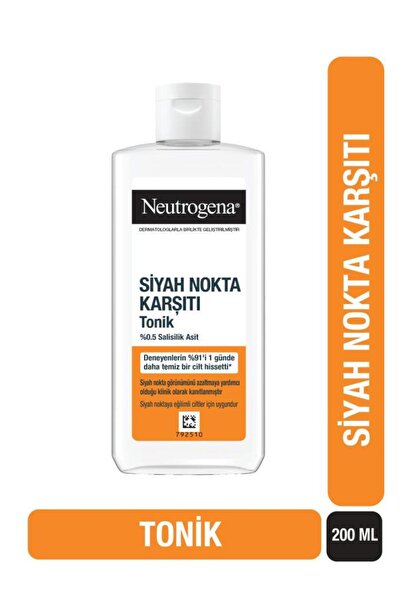 Neutrogena Visibly Clear Siyah Nokta Karşıtı Temizleyici Tonik 200 Ml