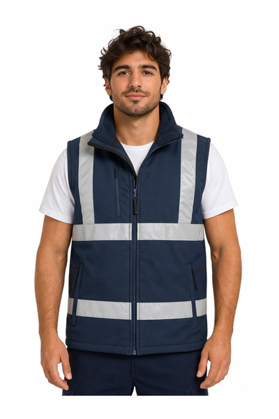 İŞMONT Class Softshell Reflektörlü Yelek