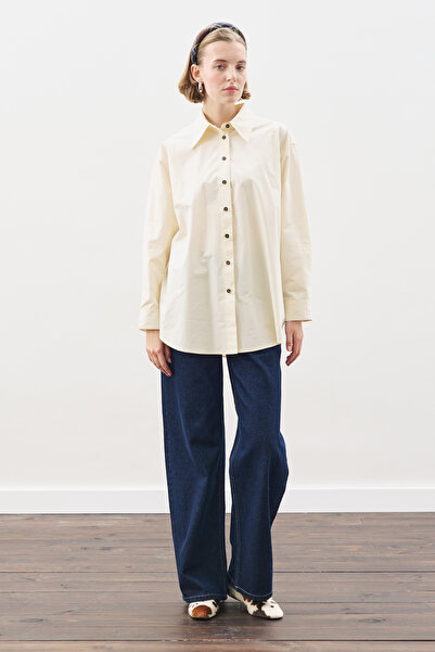 Manuka Shirt with Binding Accessories Butter