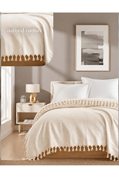 SEVHOME CONCEPT %100 Pamuk Pike -Terletmez,Nefes alabilir ,Dekoratif