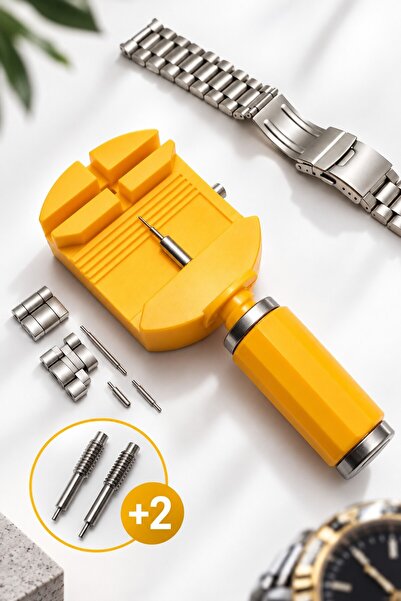 Leerybee Watch Band Length Adjustment and Shortening Tool with +2 Spare Tips ...