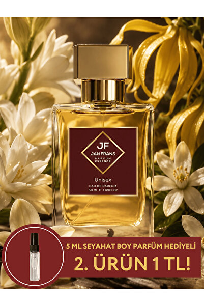 JF JAN FRANS MARPHA | ÇİÇEKSİ BEYAZ ÇİÇEKLER SÜMBÜLTEBER NOTALI 50 ML EDP UNI...