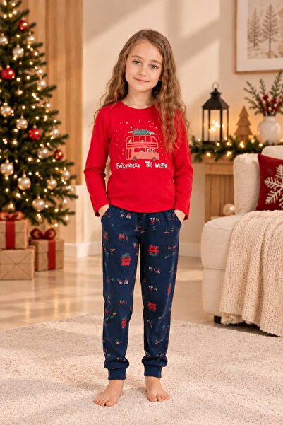Rolypoly Girl's Long Sleeve Pajama Set (Socks Included as a Gift) (Sizes Sold...