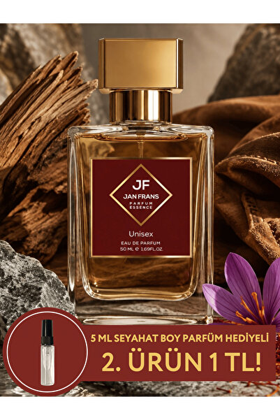 JF JAN FRANS GANYMEDE | MINERAL BAHARATLI DERİ ODUNSU NOTALI 50 ML UNISEX PARFÜM