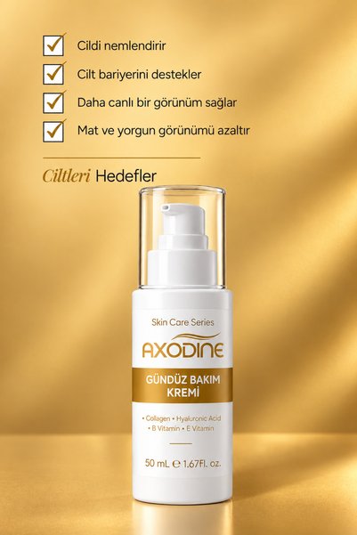 axodine Day Care Cream 50 ml - Revitalizing and Moisturizing