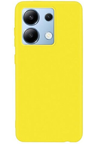 OEM Πίσω Κάλυμμα Σιλικόνης Κίτρινο (Redmi Note 13 4G)