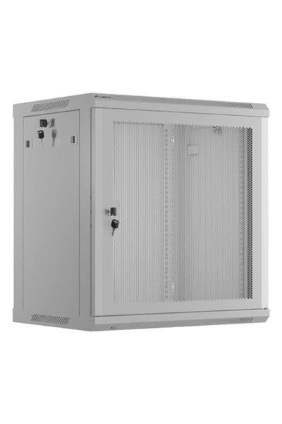 Lanberg Rack dulap 19 " de perete 12U / 600x450 gri, WF01-6412-23S