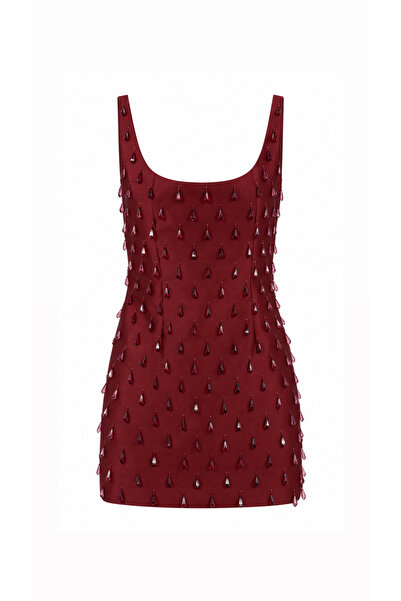 Suvee Collection Taşlı Gece Elbisesi