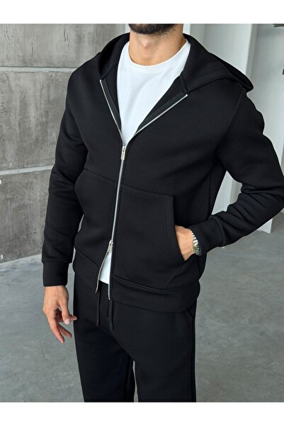 FO4RBS Dubble Face Tracksuit Set m Black
