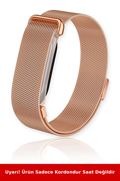 Nezih Case Google Fitbit Air ile Uyumlu Milanes Mıknatıslı Hasır Metal Kordon