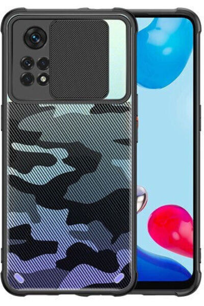 OEM Πίσω Κάλυμμα Πλαστικό / Σιλικόνης Μαύρο (Redmi Note 11 / 11S 4G) Κωδικός:...